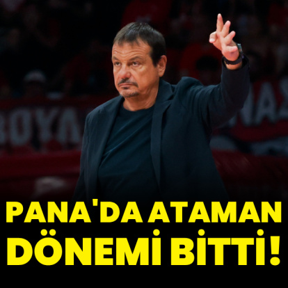 Panathinaikos'ta Ergin Ataman dönemi bitti!