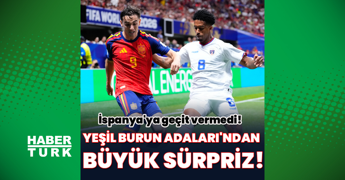 Yeşil Burun Adaları'ndan sürpriz puan!
