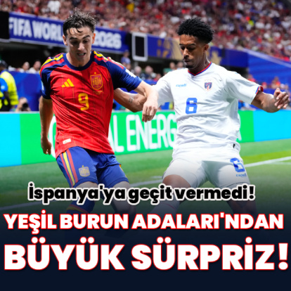 Yeşil Burun Adaları'ndan sürpriz puan!