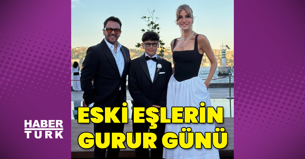 Çağla Şıkel ve Emre Altuğ Oğulları Uzay'ın Mezuniyeti!