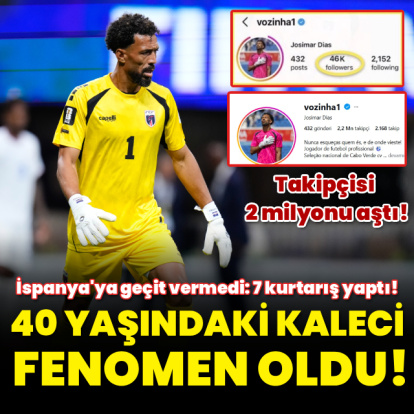 40 yaşındaki kaleci Dünya Kupası'nda fenomen oldu!