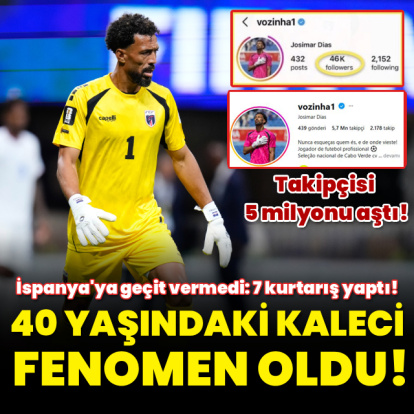 40 yaşındaki kaleci Dünya Kupası'nda fenomen oldu!