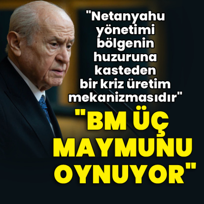 MHP lideri Bahçeli'den açıklamalar