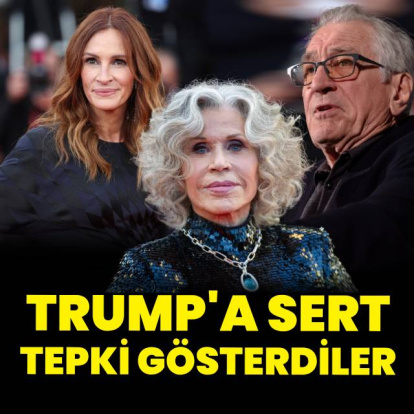 Sanatçılardan Trump'a sert tepki