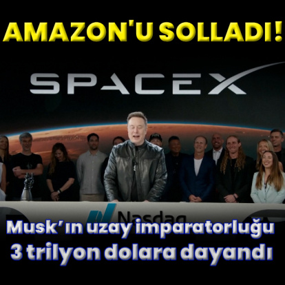 SpaceX, Amazon’ı geride bıraktı