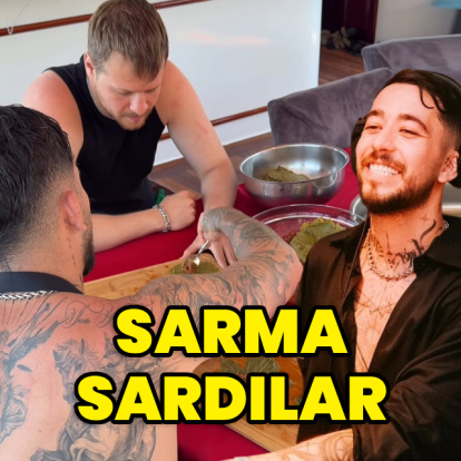 Sarma sardılar