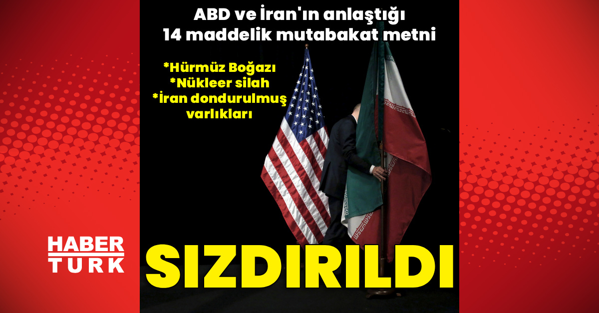 ABD ve İran Anlaşması 14 Maddeden Özet