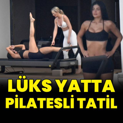 Lüks yatta pilatesli tatil