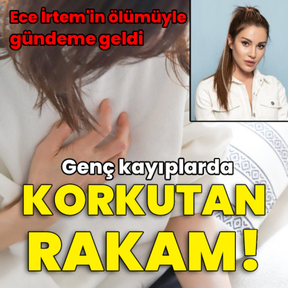 Ece İrtem'in ölümüyle gündeme gelmişti! Genç kayıplarda korkutan rakam