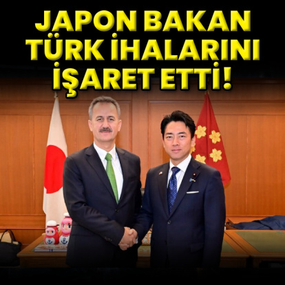 Japon bakandan Türk İHA mesajı
