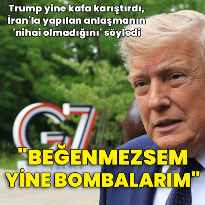Trump: İran'a karşı en sert yaklaşan Başkan benim