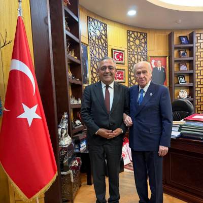 Bahçeli, Tanrıkulu ile bir araya geldi