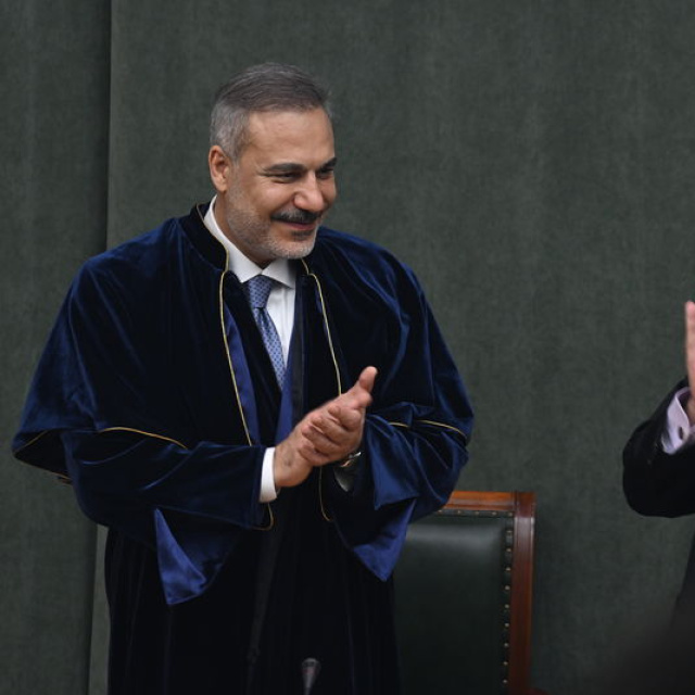 Bakan Fidan'a, fahri doktora ünvanı verildi
