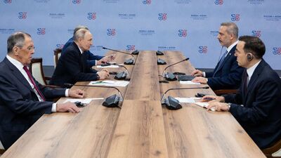 Bakan Fidan, Vladimir Putin ile görüştü