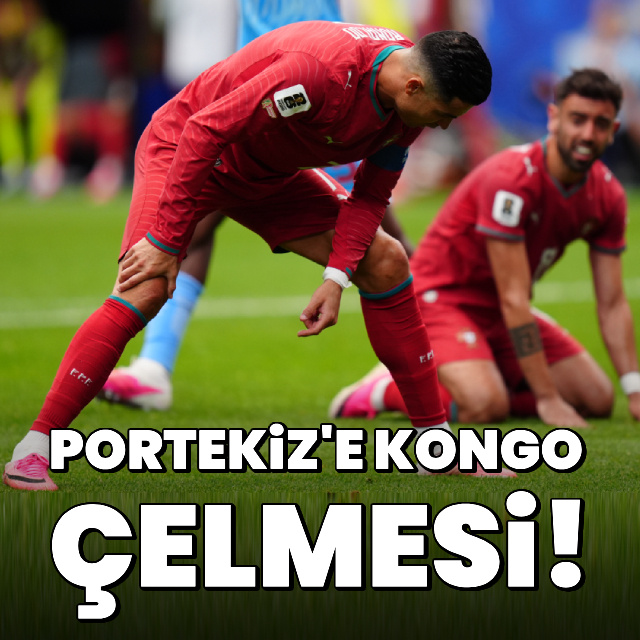 Portekiz'e Kongo çelmesi!