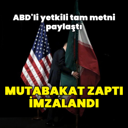 ABD ile İran mutabakat zaptını imzaladı