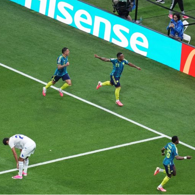 Özbekistan'ın çabası yetmedi; Kolombiya 3-1 kazandı