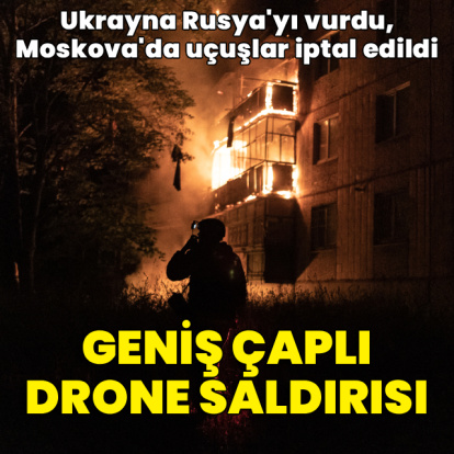 Ukrayna'dan Rusya'ya geniş çaplı drone saldırısı