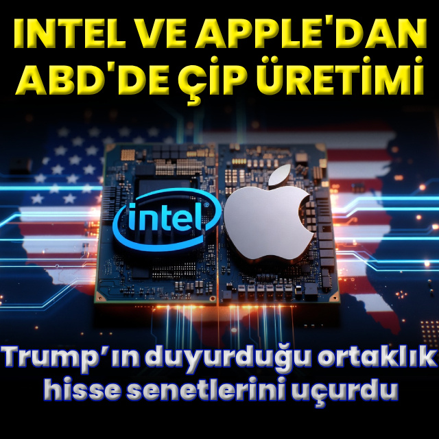 Intel ve Apple'dan ortak çip üretimi!
