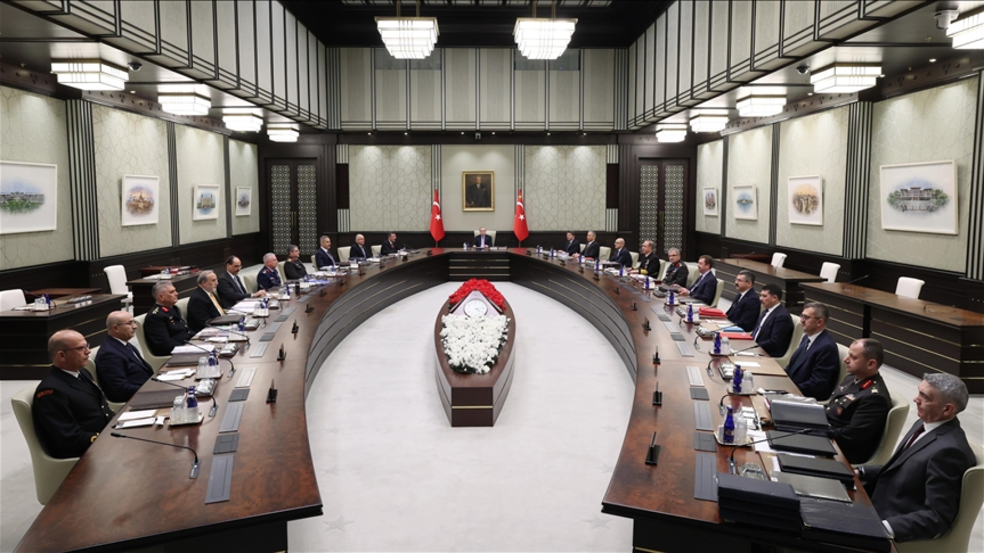 Milli Güvenlik Kurulu, Cumhurbaşkanı Erdoğan Başkanlığında Toplandı