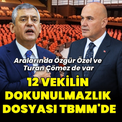 14 dokunulmazlık dosyası Meclis'te