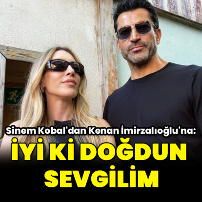 "İyi ki doğdun sevgilim"