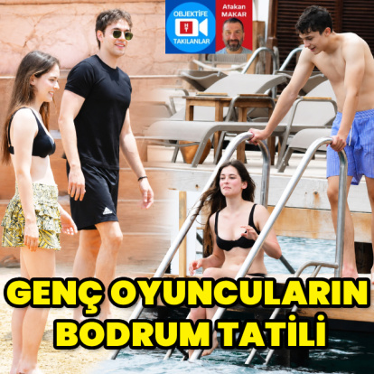 Genç oyuncuların Bodrum tatili