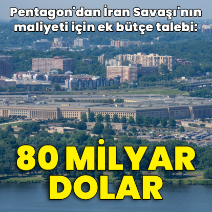 İran Savaşı'nın ek maliyeti: 80 milyar dolar
