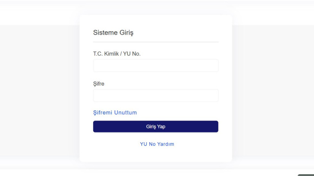 YKS - TYT sınav giriş belgesi
