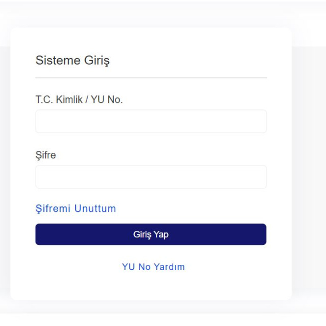 YKS - TYT sınav giriş belgesi