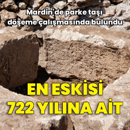 Yol çalışmasında bulunmuştu! En eskisi 722 yılına ait
