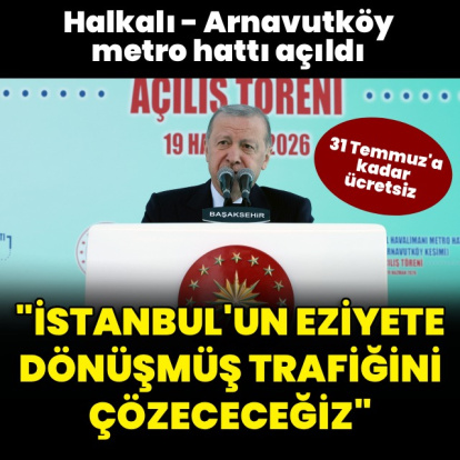 "İstanbul'un eziyete dönüşmüş trafiğini çözeceğiz"