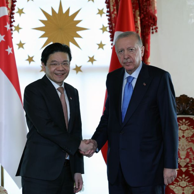 Cumhurbaşkanı Erdoğan, Singapur Başbakanı ile görüştü