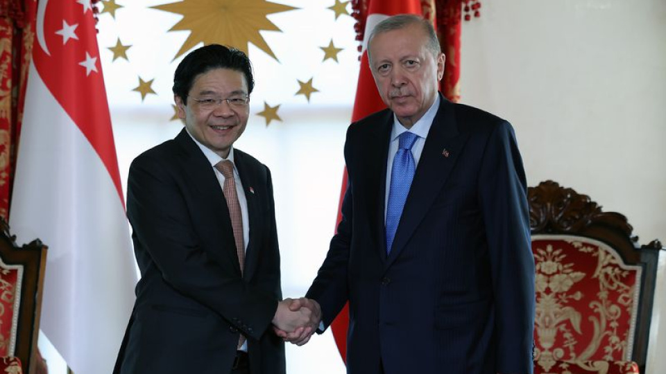 Cumhurbaşkanı Erdoğan, Singapur Başbakanı ile görüştü