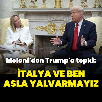 Meloni'den Trump'a tepki