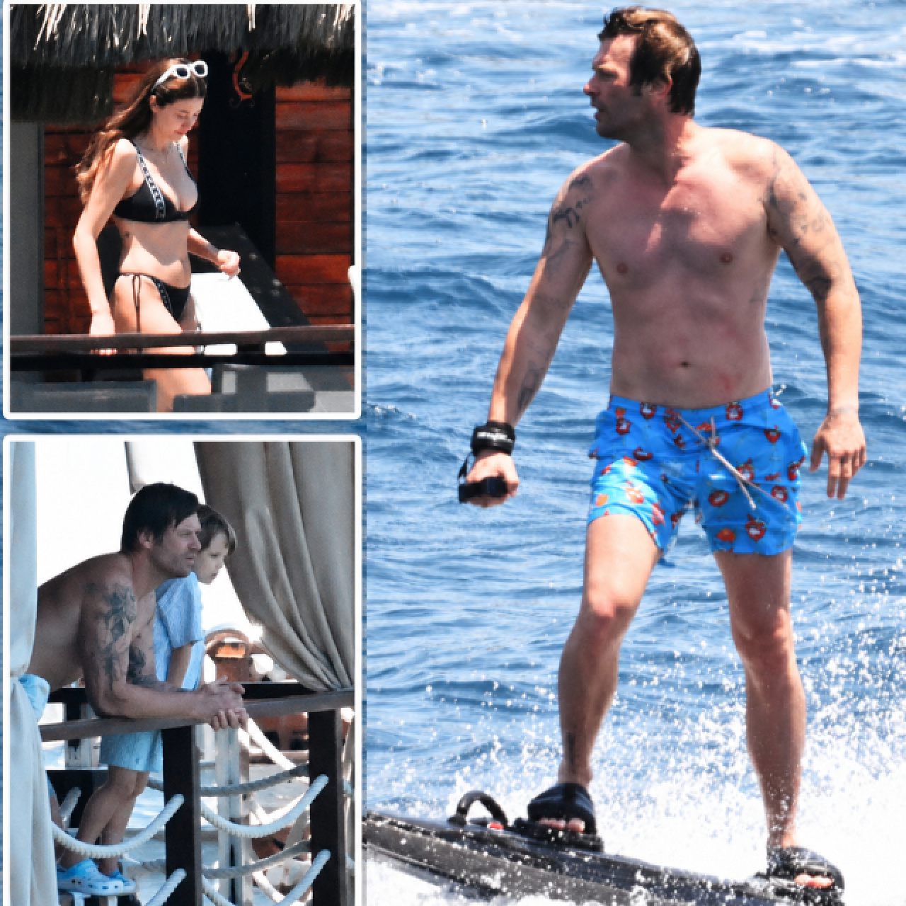 Tatlıtuğ ailesinin Bodrum tatili