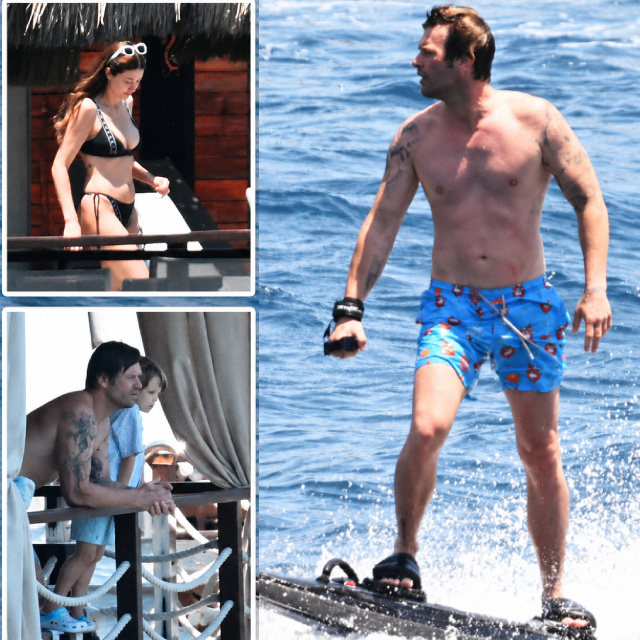 Tatlıtuğ ailesinin Bodrum tatili