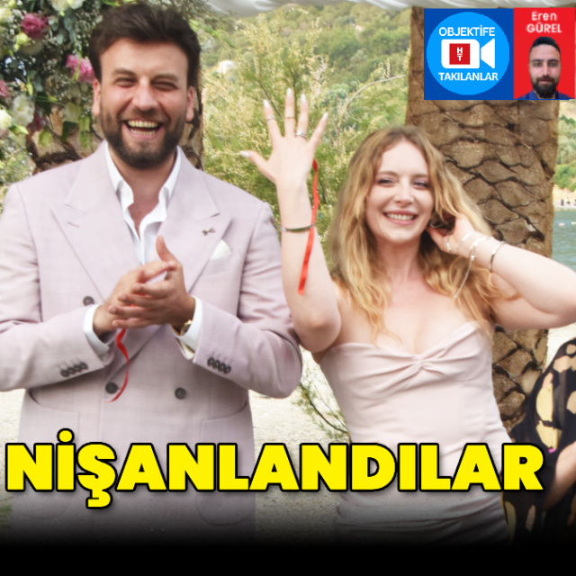 Nişanlandılar