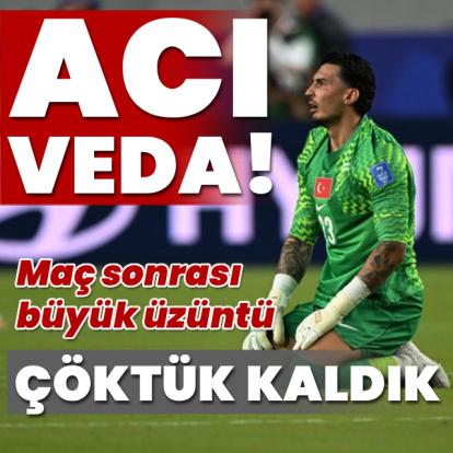 Milli Takım'dan acı veda!