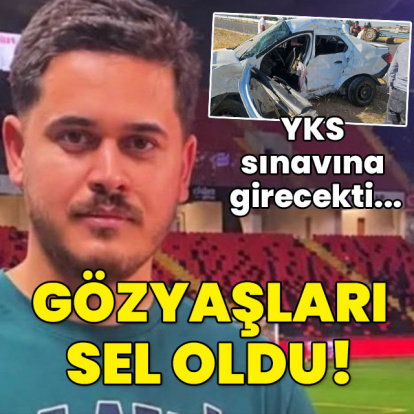 YKS sınavına girecekti... Gözyaşları sel oldu!