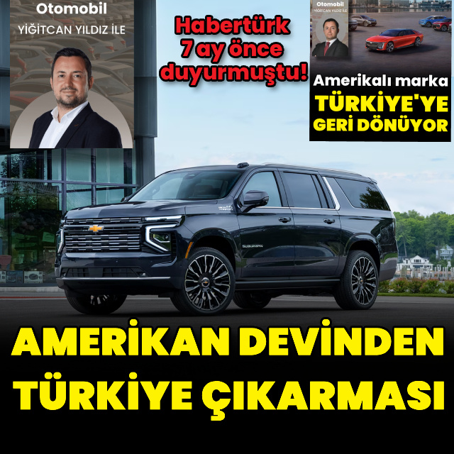 Amerikan devinden Türkiye çıkarması