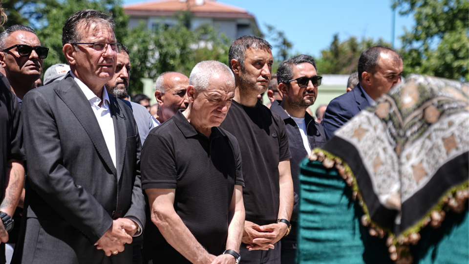 Çalımbay'ın vefat eden annesinin cenaze namazı kılındı