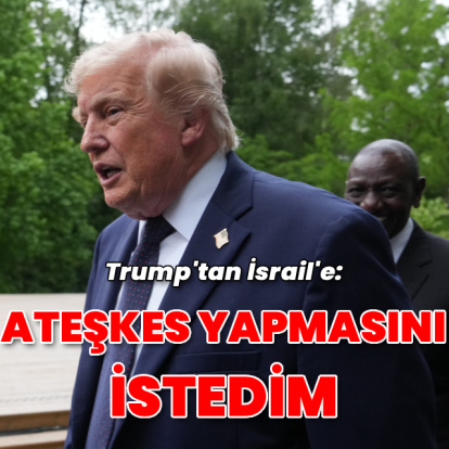 Trump: İsrail'den Hizbullah'la ateşkes yapmasını istedim