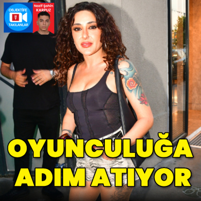 Oyunculuğa adım atıyor