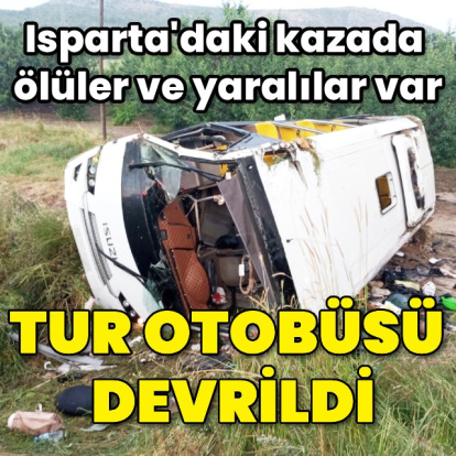 Isparta'da kaza! Ölüler ve yaralılar var
