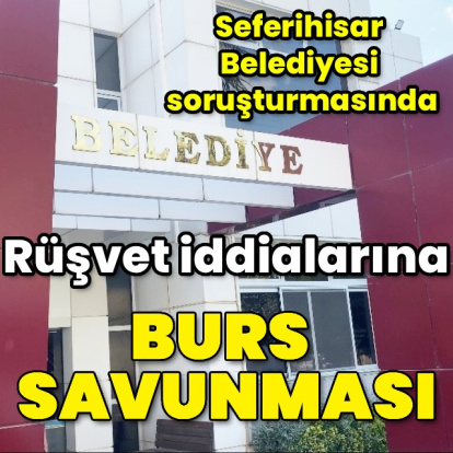 Rüşvet iddialarına burs savunması