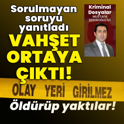 Sorulmayan soruyu yanıtladı, vahşet ortaya çıktı!