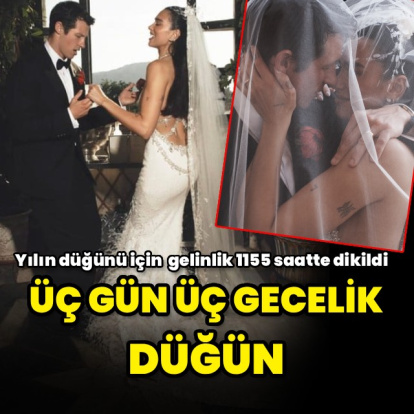 Resmi düğün fotoğraflarını paylaştılar
