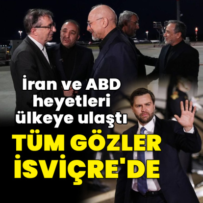 İran ve ABD heyetleri İsviçre'de