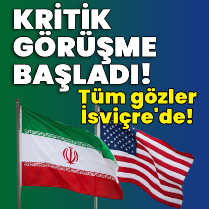 Tüm gözler İsviçre'de! Kritik görüşme başladı!
